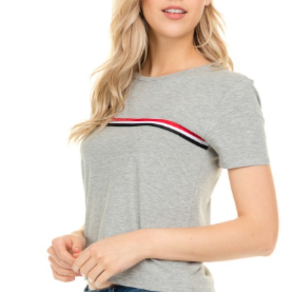 Grey Crop Top - Picture 2 of 3